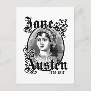 Cartão Postal Jane Austen