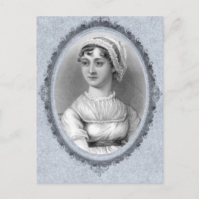 Cartão Postal Jane Austen (1775-1817) (Frente)