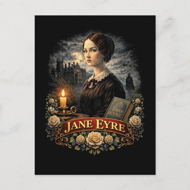Cartão Postal Jane Eyre (Frente)