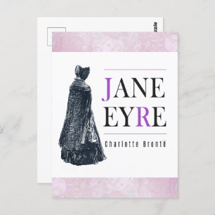 Cartão Postal jane eyre,charlotte bronte,irmãs de bronte,livrolo
