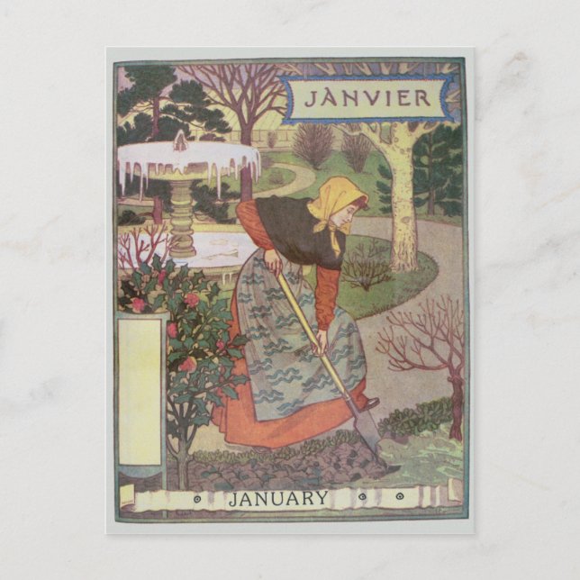 Cartão Postal Janeiro (Frente)