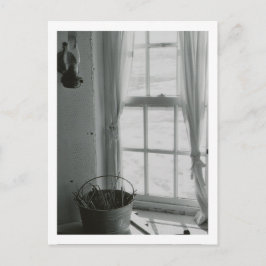 Cartão Postal Janela de inverno pacífica