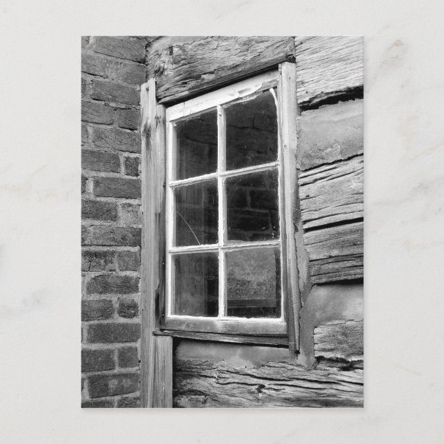 Cartão Postal Janela em Ano Anterior (Frente)