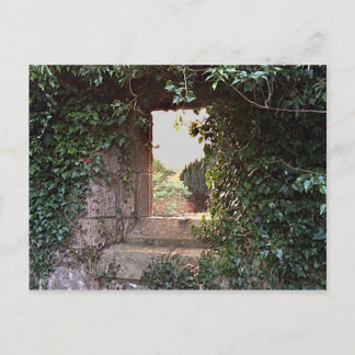 Cartão Postal Janela lateral em Kirk ocidental Culross