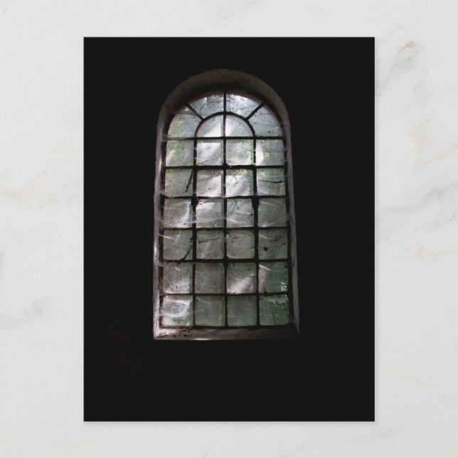 Cartão Postal Janela Spooky (Frente)