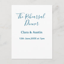 jantar de ensaio na noite anterior simples mínimo 