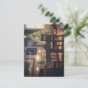 Cartão Postal jantar de natal