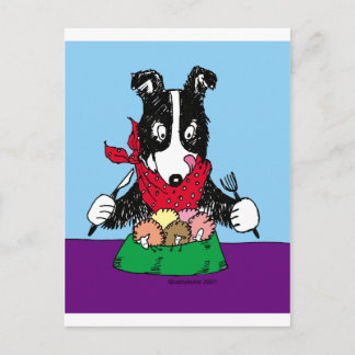 Cartão Postal Janto Border Collie