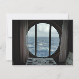 Cartão Postal Janto com uma Vista do Oceano