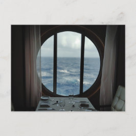 Cartão Postal Janto com uma Vista do Oceano