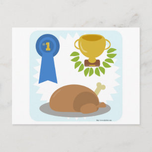 Cartão Postal Janto Vencedor Vencedor de Frango