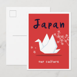 Cartão Postal Japan Culture Vintage Travel