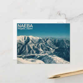 Cartão Postal Japan Snow Culture Naeba 苗場 スキー場 - ポストカード