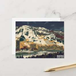 Cartão Postal Japan Snow Culture Naeba Night Ski ポストカード