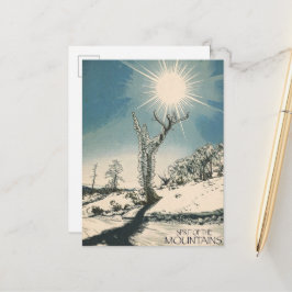Cartão Postal Japan Snow Culture Spirit of the mountain - ポストカード