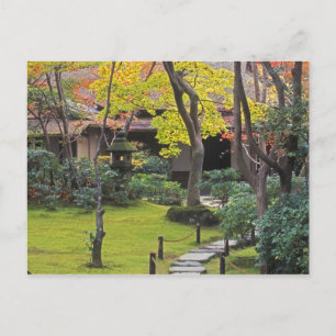 Cartão Postal Japão, Quioto, Arashiyama, Okochi Sanso