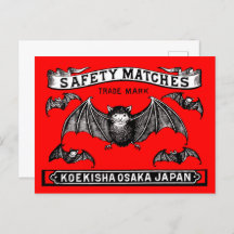 Japonês Safety Match Art Bats