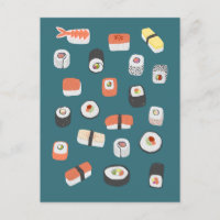 Japonês Sushi Nigiri Maki Roll