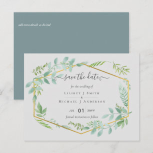 Cartão Postal Jardim Botânico Deixa Casamento Verde