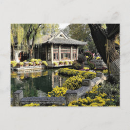 Cartão Postal Jardim chinês