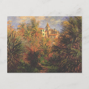 Cartão Postal Jardim de Bordighera - Claude Monet - c1900