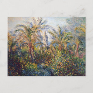 Cartão Postal Jardim de Claude Monet   em Bordighera