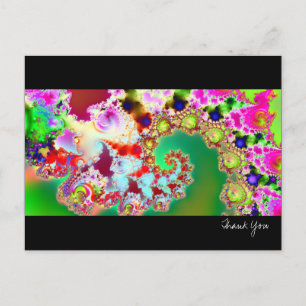 Cartão Postal Jardim de Emma I ・ Arte Fractal