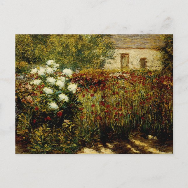 Cartão Postal Jardim de Giverny (Frente)
