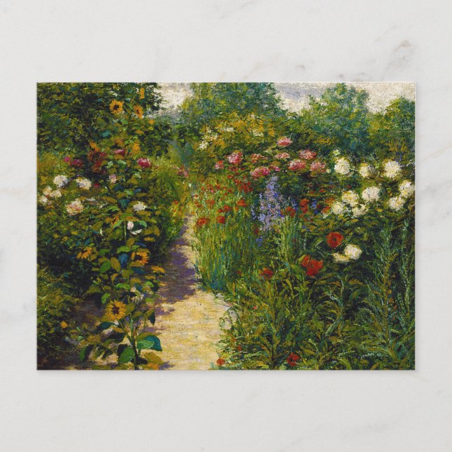 Cartão Postal Jardim de Giverny (Frente)