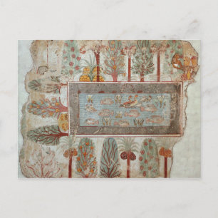 Cartão Postal Jardim de uma propriedade privada com ornamentação