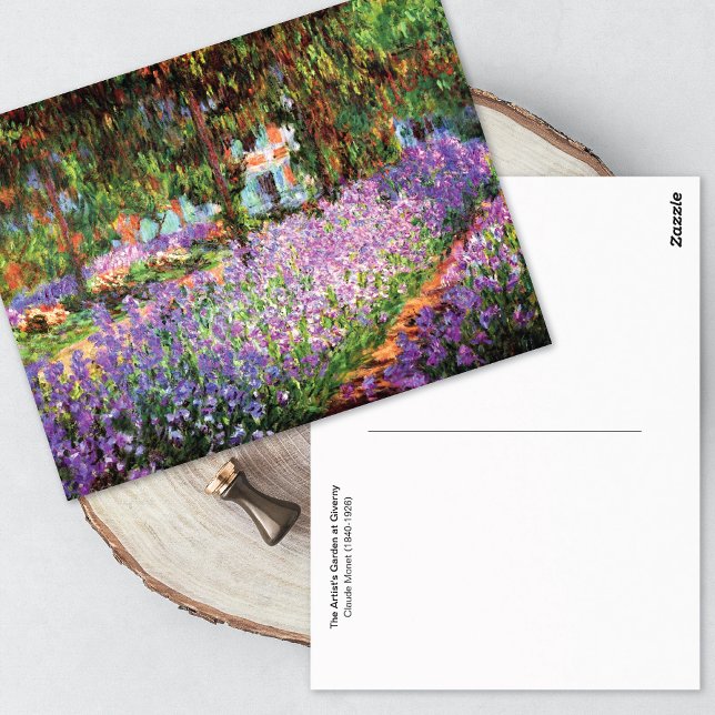Cartão Postal Jardim do Artista em Giverny Claude Monet (Criador carregado)