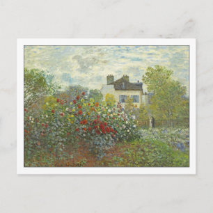 Cartão Postal Jardim do Artista na Argentina por Monet