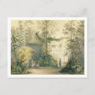 Cartão Postal Jardim do Inverno do Palácio de Hofburg, Viena, 1