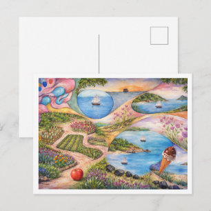 Cartão Postal Jardim do Paraíso