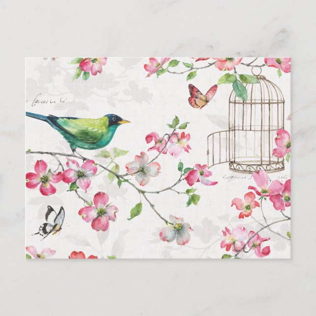 Cartão Postal Jardim Dogwood (Frente)