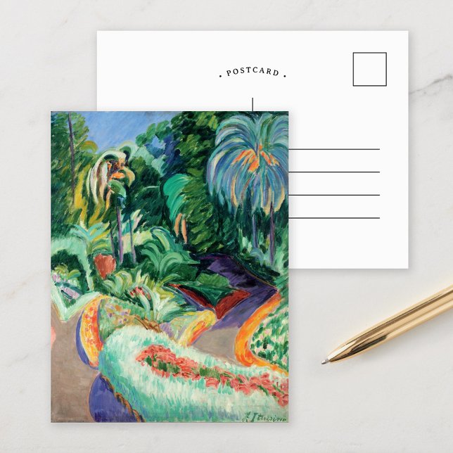 Cartão Postal Jardim | Francisco Iturrino (Criador carregado)