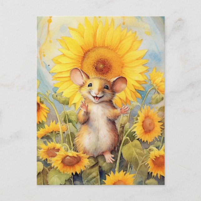 Cartão Postal Jardim Girassol 6 de 17 (Frente)