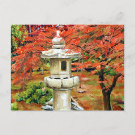 Cartão Postal Jardim Japonês Cênico de St Louis Missouri