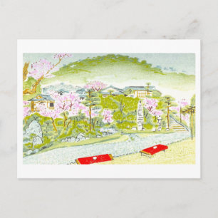 Cartão Postal Jardim Japonês Vintage