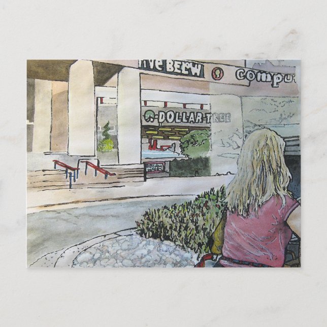 Cartão Postal Jardim Rock Quasi Oriental (Frente)