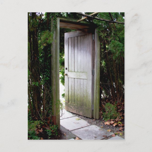 Cartão Postal Jardim secreto 1 (Frente)