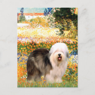 Cartão Postal Jardim (VGogh) - Antigo Inglês 12
