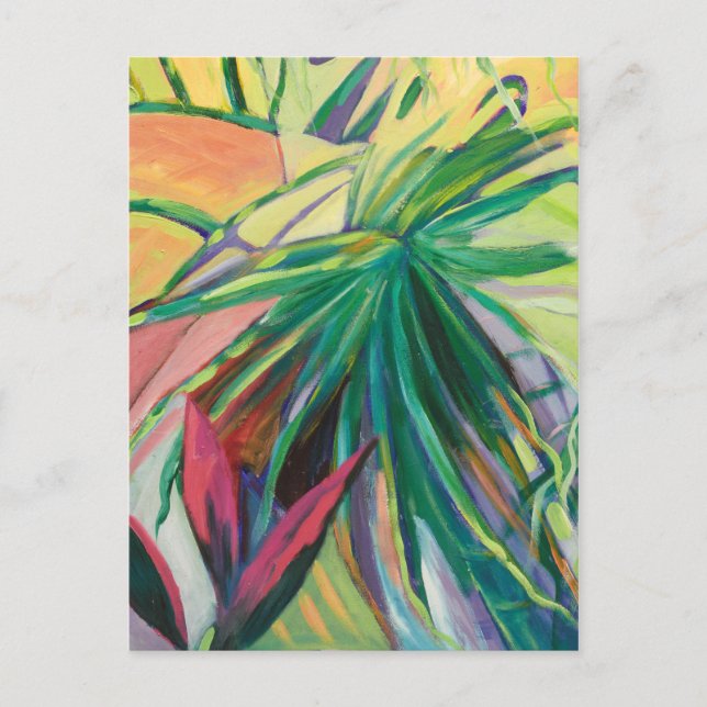 Cartão Postal Jardin Abstracto I (Frente)