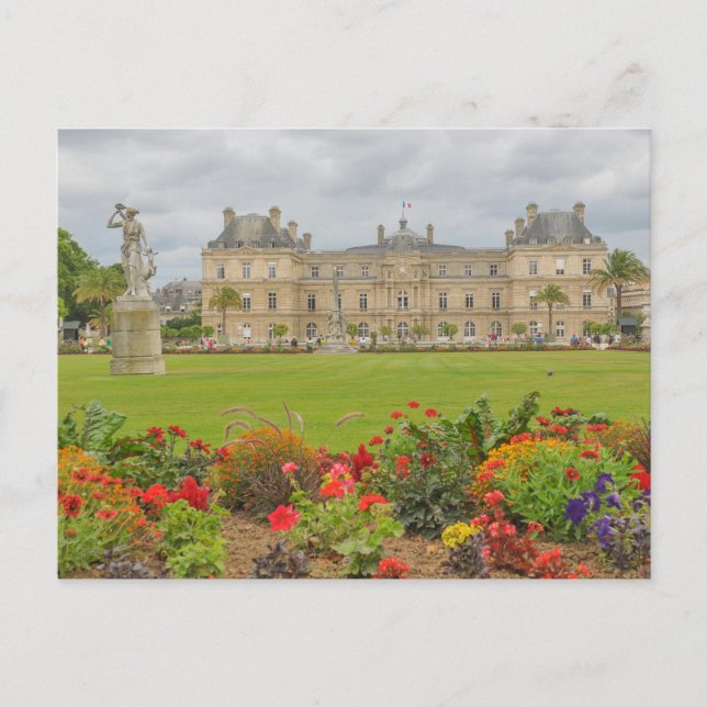 Cartão Postal Jardin du Luxembourg (Frente)