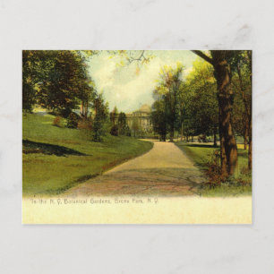 Cartão Postal Jardins Botânicos, Bronx Nova Iorque, 1905