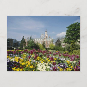 Cartão Postal Jardins Botânicos Castanhos, Funchal, flores da M