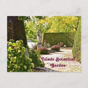 CARTÃO POSTAL "JARDINS BOTÂNICOS DE TOLEDO NO JARDIM" (PHOTOG)