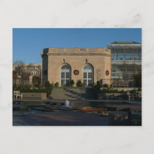 Cartão Postal Jardins Botânicos no Natal em Washington DC