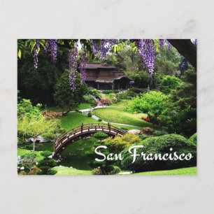 Cartão Postal Jardins Botânicos, San Francisco California, EUA
