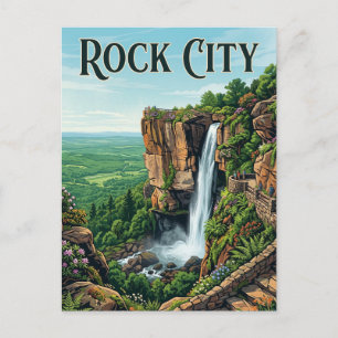 Cartão Postal Jardins da Cidade das Rochas